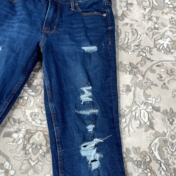 OLD NAVY Rockstar Dark Wash Jeans SIZE 8 - Picture 4 of 7